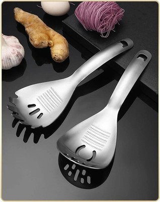 5-in-1 Stainless Steel Multifunctional Kitchen Spoon, Stainless Steel Cooking