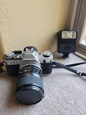CANON camera film 35mm w/ lens and flash