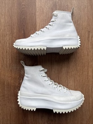 Women s Size 5.5 Converse Run Star Hike Hi White 170777C High Top Mens 4