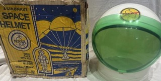 Astronaut Space Helmet 1960’s by D. Decker Boxed vintage NASA Space Race RARE