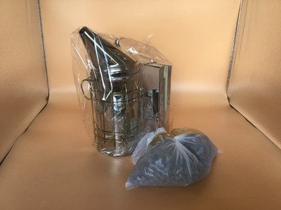 Imker Smoker mit 500 g Rauchmittel Rauchbläser Imkerei DNM Zander Dadant V2