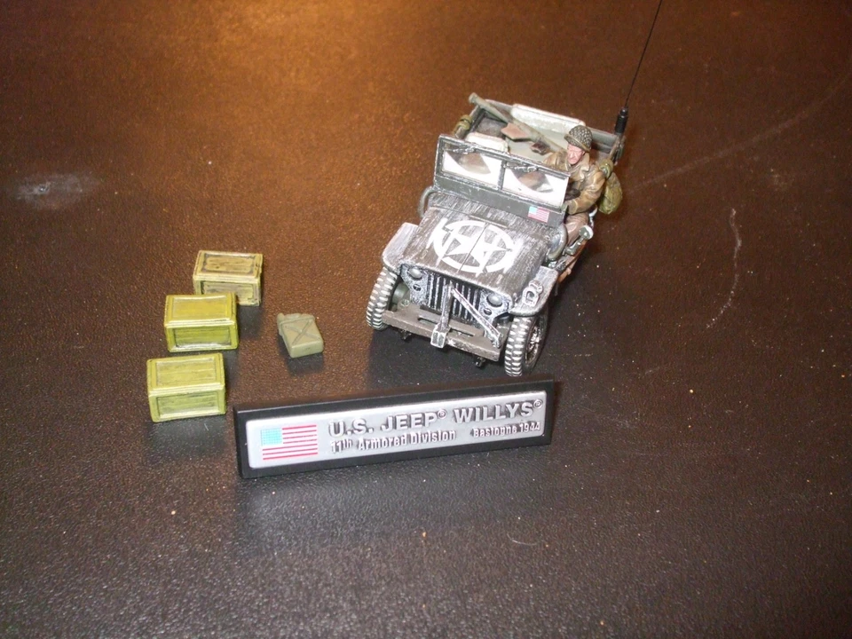 JEEP FORCES OF VALOR-US.WILLYS (ESCALA 1/32) Foto 3 de 4