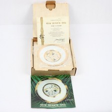 Hamilton Collection Japonais Floral Calendrier Neuf Year's Jour Plaque COA