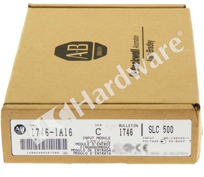Open Pre-owned Allen Bradley 1746-IA16 Ser C SLC 500 16-Ch 120VAC Input Module