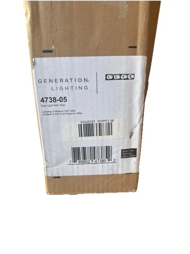 Sea Gull Lighting Four-Bulb Chrome Bar Light in Chrome - 4738-05 - Picture 3 of 3