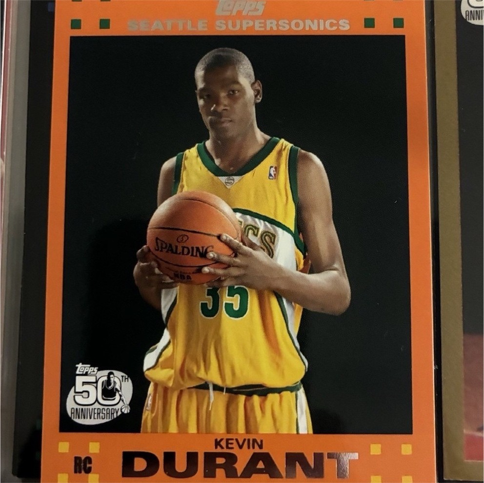 その他 Kevin Durant RC and GU card XMAS SALE Kevin Durant 2025-26 Topps Holiday Houston Rockets #H125 | eBay