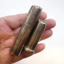 Lot 2 GEORG JENSEN Sterling Silver Acorn ATOMETTE Perfume Atomizer & Lipstick