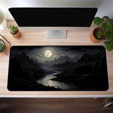 Large Abstract Art Mouse Pad Non-Slip Rubber Base Rectangle Gaming Desk Mat US  