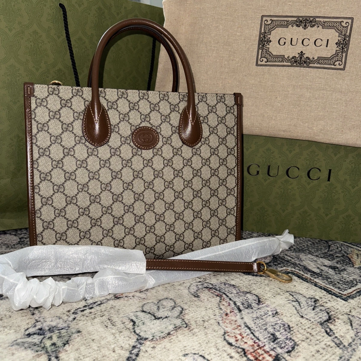 Gucci GG Supreme Bags & Handbags for Women for sale | eBay