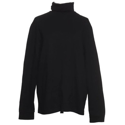 Studio Total, Rollkragenpullover, Größe: XL, DAVID RO NECK BLACK, Schwarz #K6D
