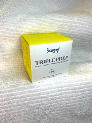 Supergoop! TRIPLE PREP Weightless Moisturizer SPF40  1.7oz/50 ml