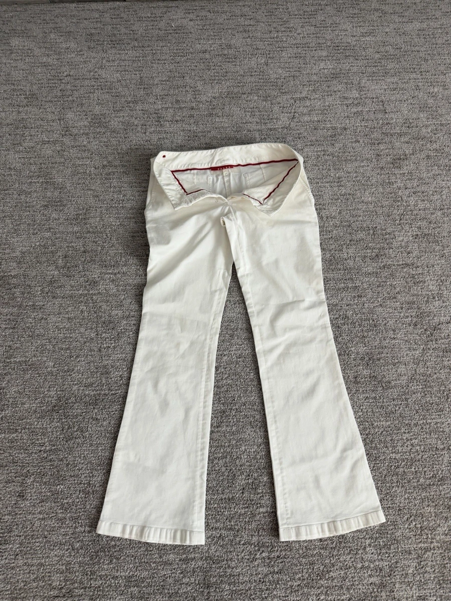 PRADA White Pants for Women for sale | eBay