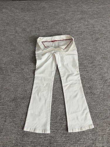 Women’s PRADA White Pants Size 42(Women’s 4/6) Pre-Owned