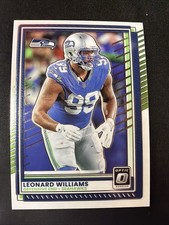 2025 Panini Donruss Optic - Leonard Williams #104 Seattle Seahawks