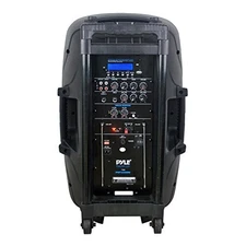 Portable Bluetooth PA Speaker System, MP3/USB/SD Readers, 12’’ Speaker