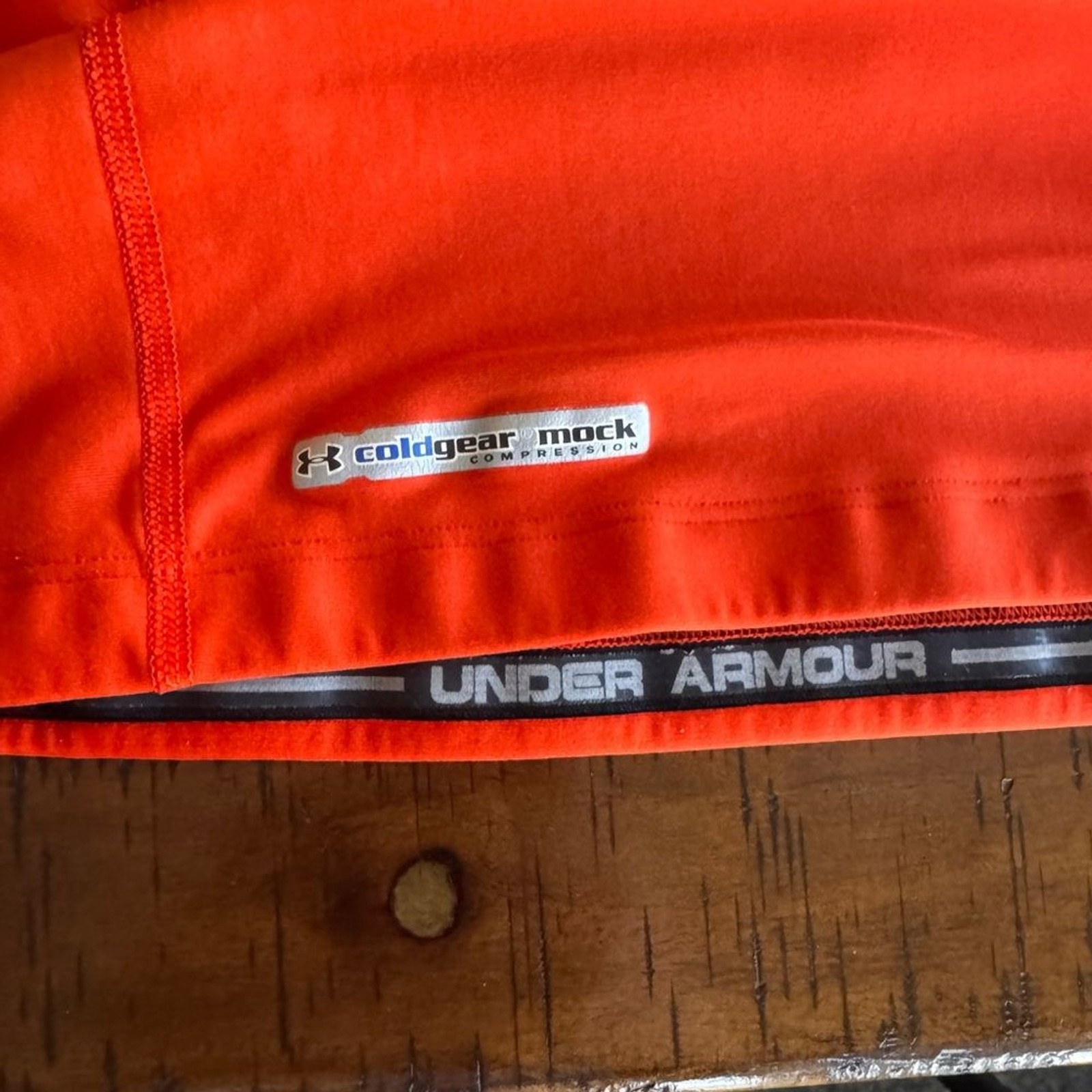 Under Armour Orange Performance Top - image 5