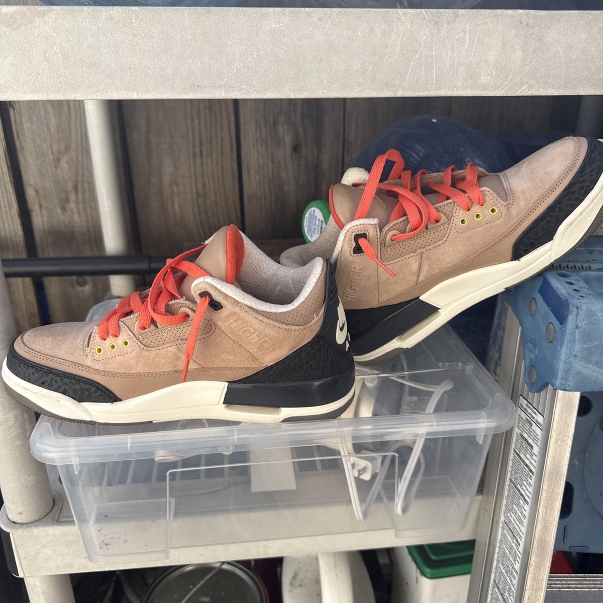Size 9 Nike Air Jordan 3 JTH NRG Bio Beige Justin Timberlake