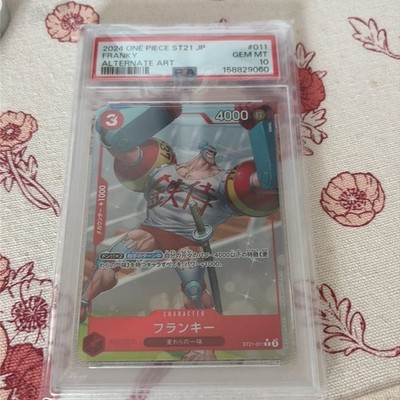 One Piece Franky C Promo ST21-011 PSA 10 Gem Mint Japanese #d62b