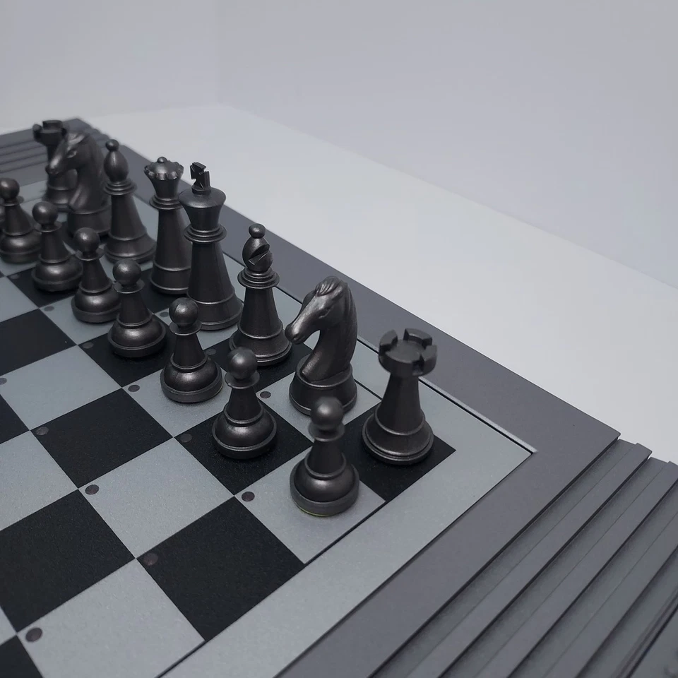 De colección Saitek Kasparov Talking Chess Academy Probado Alimentado por Batería Sin Manual Foto 4 de 4