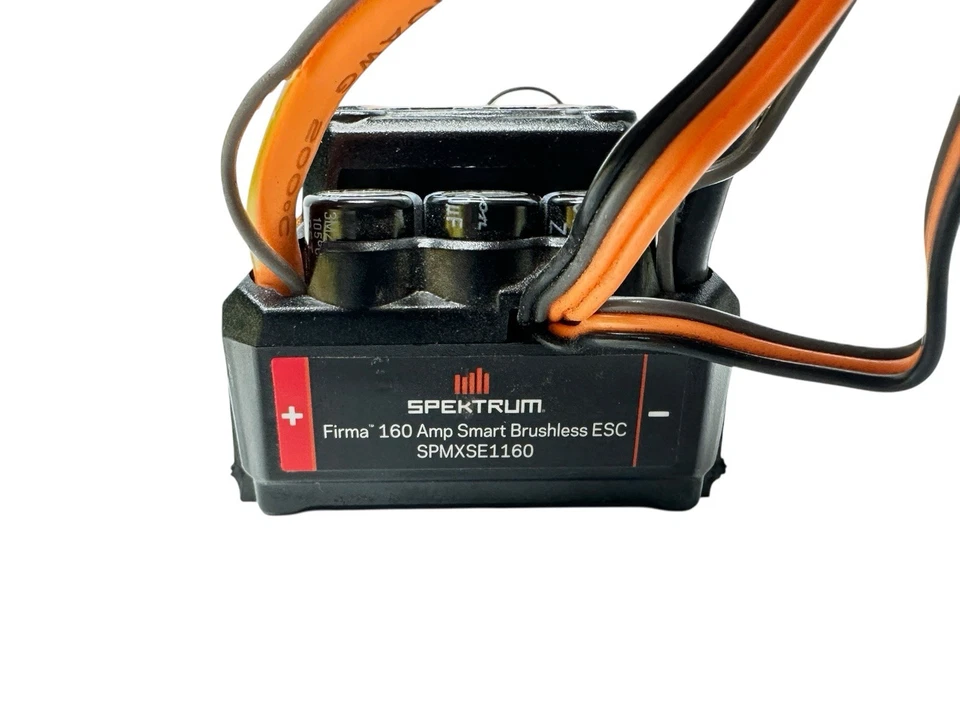 Spektrum Firma 160A Brushless Smart Esc (3S-8S) W Dual iC5 Connectors #16422 - Image 4 of 4