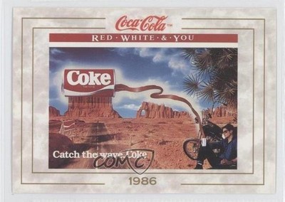 1993 Collect-A-Card The Coca-Cola Collection Series 1 1986 (Catch Wave Coke) 0s5
