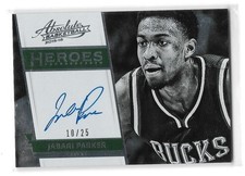 2015-16 Panini Absolute Heroes Jabari Parker Auto. /25