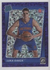 2021-22 Donruss Optic Rated Rookie Fast Break Purple Prizm 74/95 Luka Garza 0m89