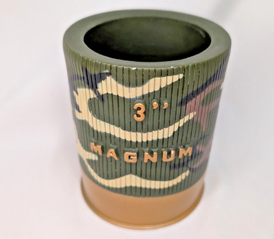 3'' MAGNUM Can Coozie Rivers Edge Prod Shotgun Shell Bullet Soft Plastic 12 Gauge