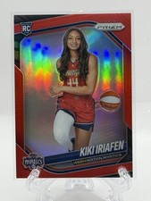 Kiki Iriafen RC Red Prizm Variation /299 2025 Panini WNBA Prizm Mystics