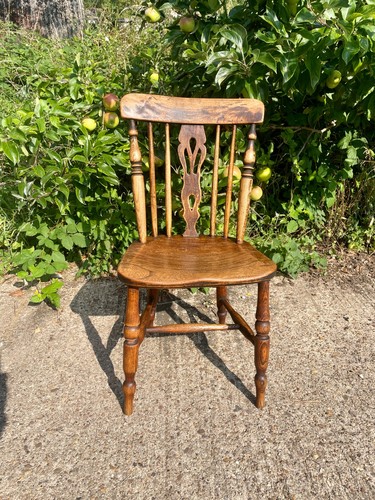 Antique Thames Farmhouse Country Kitchen Chair - Picture 2 of 14