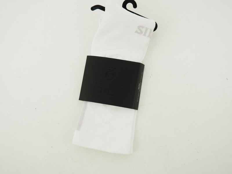 New! Silca Everyday Aero Socks Men's Size Medium (EU 38-41) White Cycling