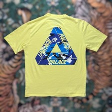 Palace Skateboards Tri-Ferg Logo T-Shirt Green — listing 5