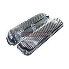 Nostalgic Retro Small Block Ford Sbf 289 302 351w Fin Polish Aluminum Valvecover