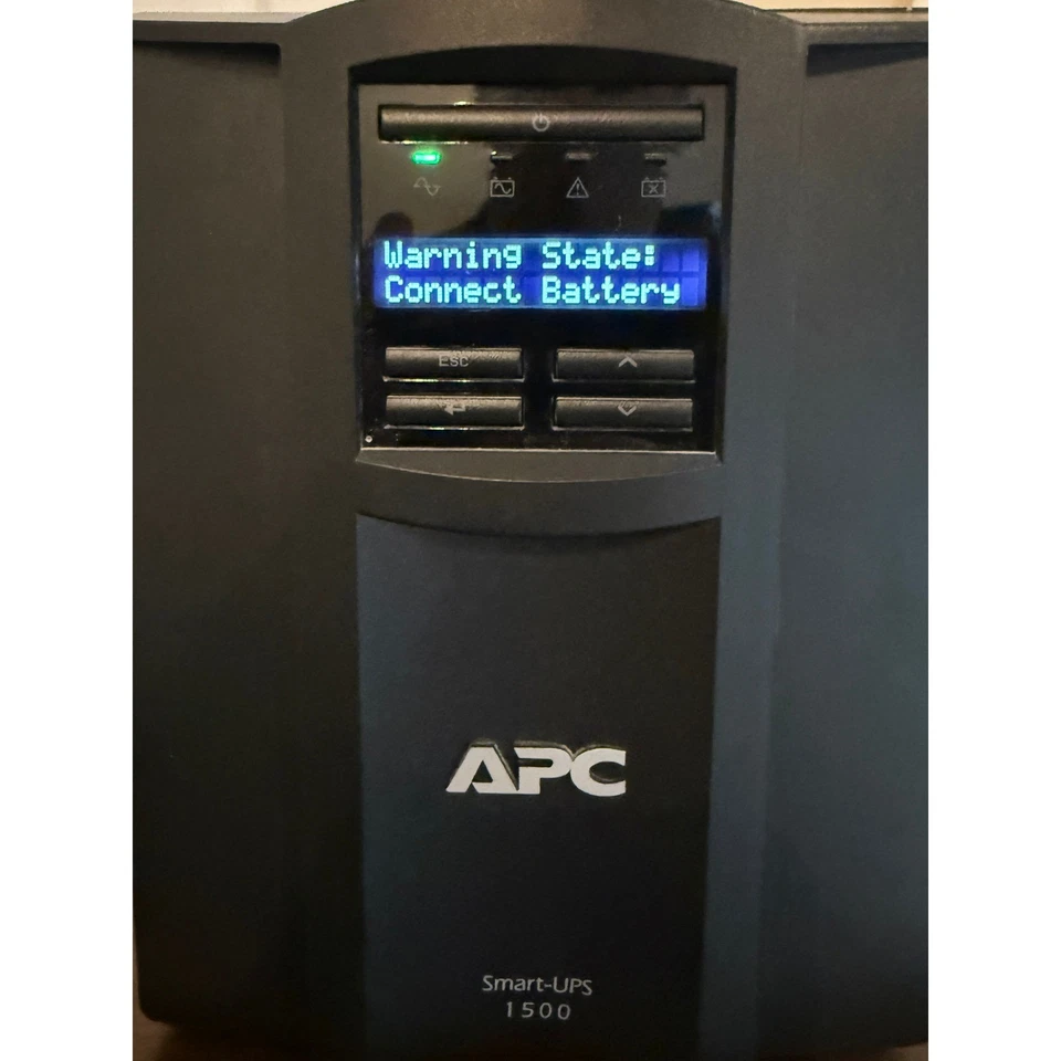 APC Smart UPS 1500VA 1000W Black NO BATTERY - Image 3 of 4