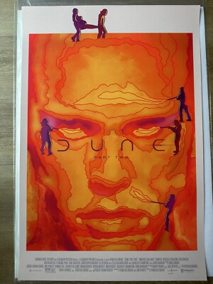 SDCC 24 Dune Part 2 Print Poster by Akiko Stehrenberger Coda