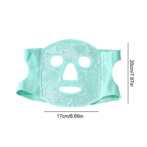 Cooling Gel Eye Mask for Stress Relief Puffiness Dark Circles Hot Cold Gel Mask - Picture 20 of 33