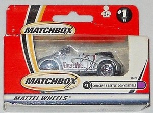 matchbox concept 1 beetle convertible