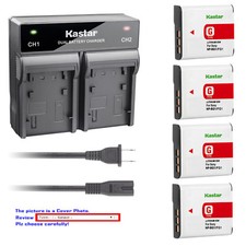 Kastar Battery AC Rapid Charger for Sony NP-BG1 FG1 Cyber-shot DSC-T20 Camera