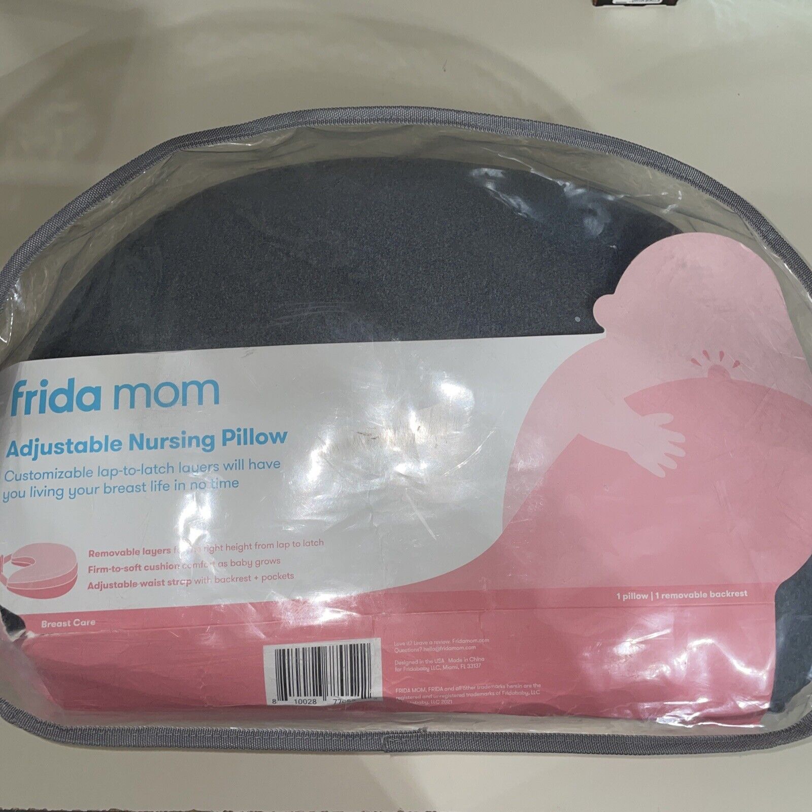 Frid@ Mom Adjustable Nursing Pillow - Customizable Breastfeeding Pillow-NEW  810028770522 | eBay