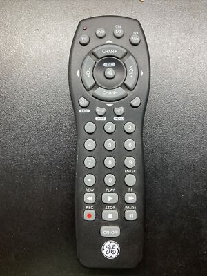 GE JC024 Universal Remote Control DVD TV AUX SAT OEM General Electric 