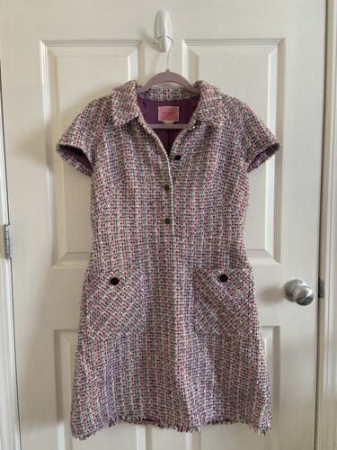 Kate Spade New York Enchanted Tweed Shirt Dress (S