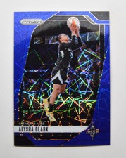 2024 Panini Prizm WNBA Prizms Blue Velocity #101 Alysha Clark