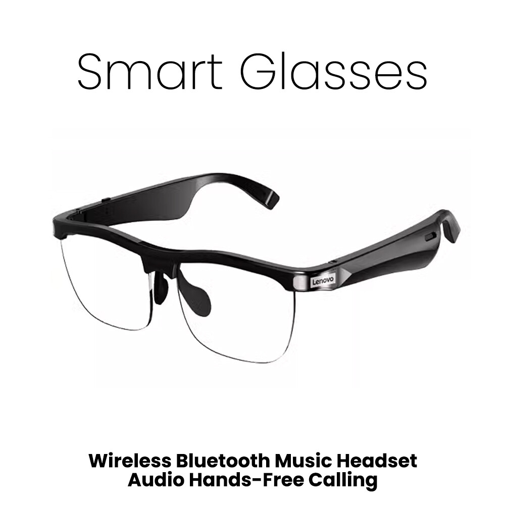 Lenovo MG10 Smart Glasses Wireless Bluetooth nti Blue Light Sunglasses