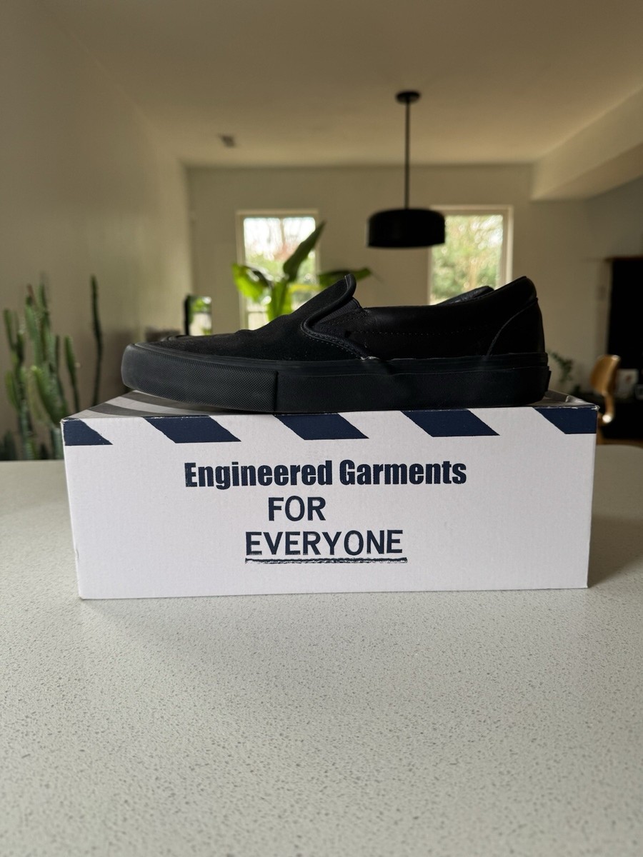 Vans x Engineered Garments Classic Slip-on Navy Size 9.5 Mis Vans x Engineered Garments Classic Slip-on Navy Size 9.5 Mis