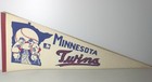 Vintage 1969 Minnesota Twins MLB Baseball Full Size Felt Pennant Old Logo Script — photo 1