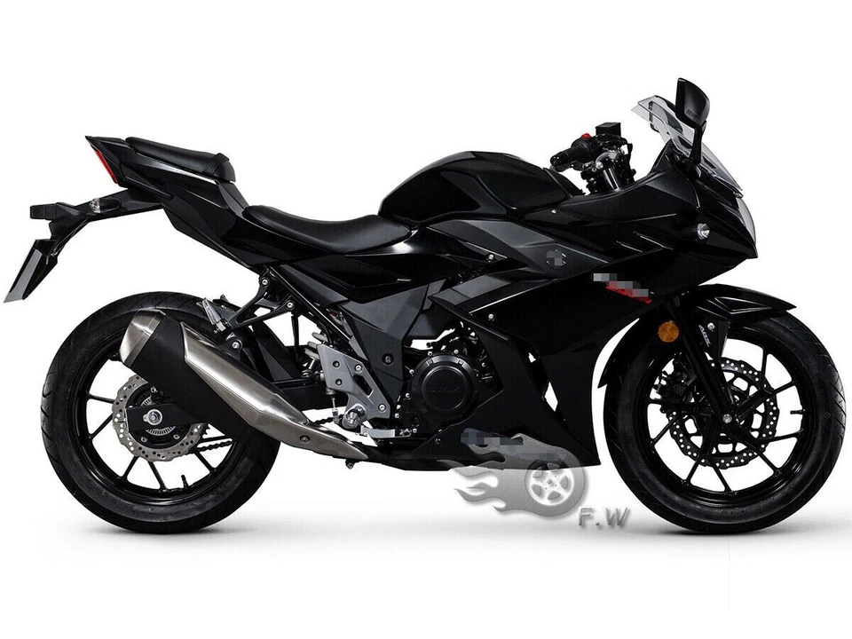 Kit de carenado pretaladrado ABS negro para Suzuki GSX250R 2017-2025 GSX250 GSX 250R Foto 2 de 4