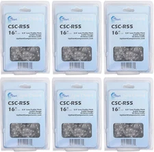 6-Pack 16-Inch Chainsaw Chain Replacement for Stihl MS 170 - (16", 3/8", .043",