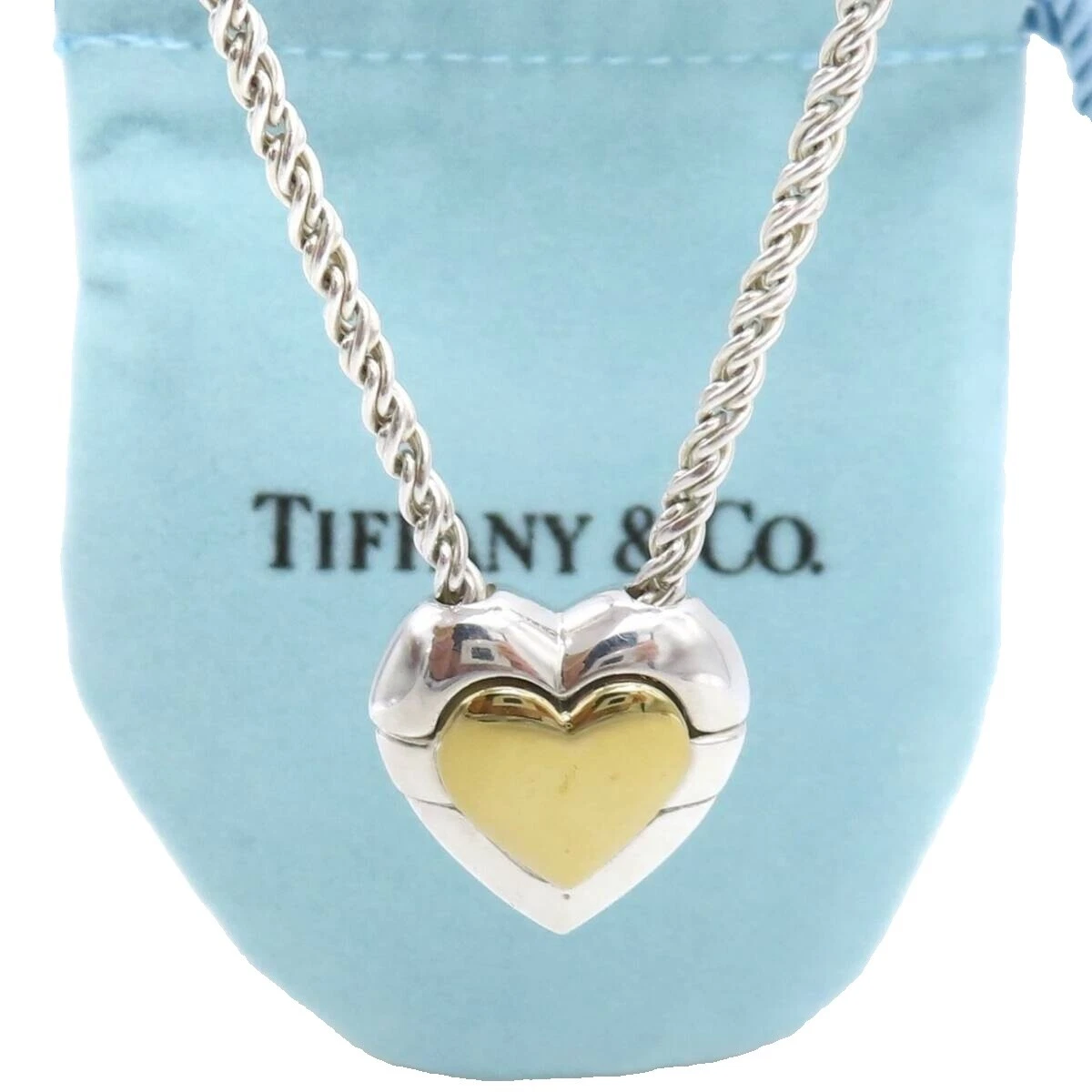 Moda Oro Amarillo Tiffany & Co. Collares y Colgantes