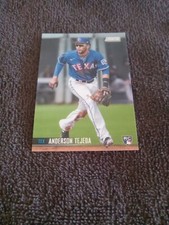 2021 Anderson Tejada Texas Rangers Rookie Baseball Card #232