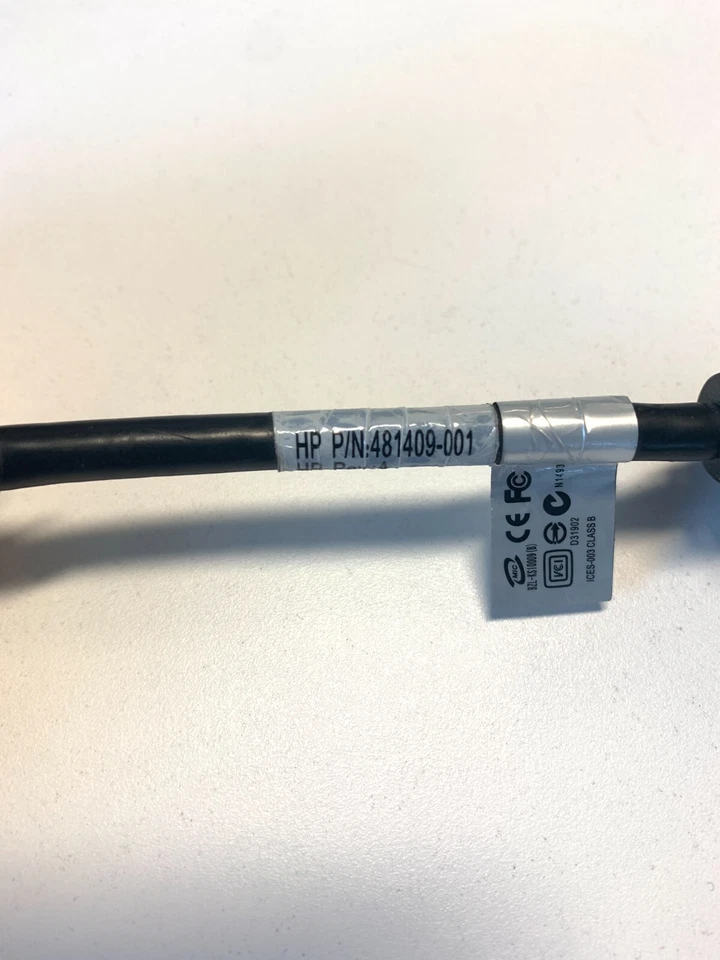 HP Bizlink DisplayPort to DVI-D Adapter Cable 481409-001 - Image 3 of 4